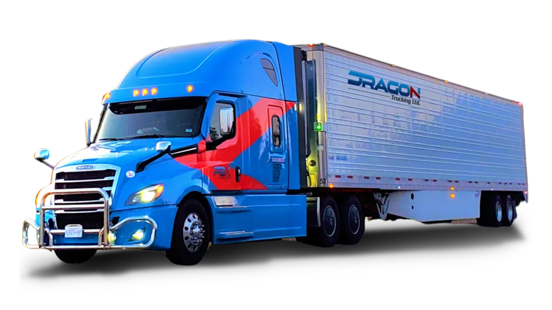 Dragon Trucking reefer truck
